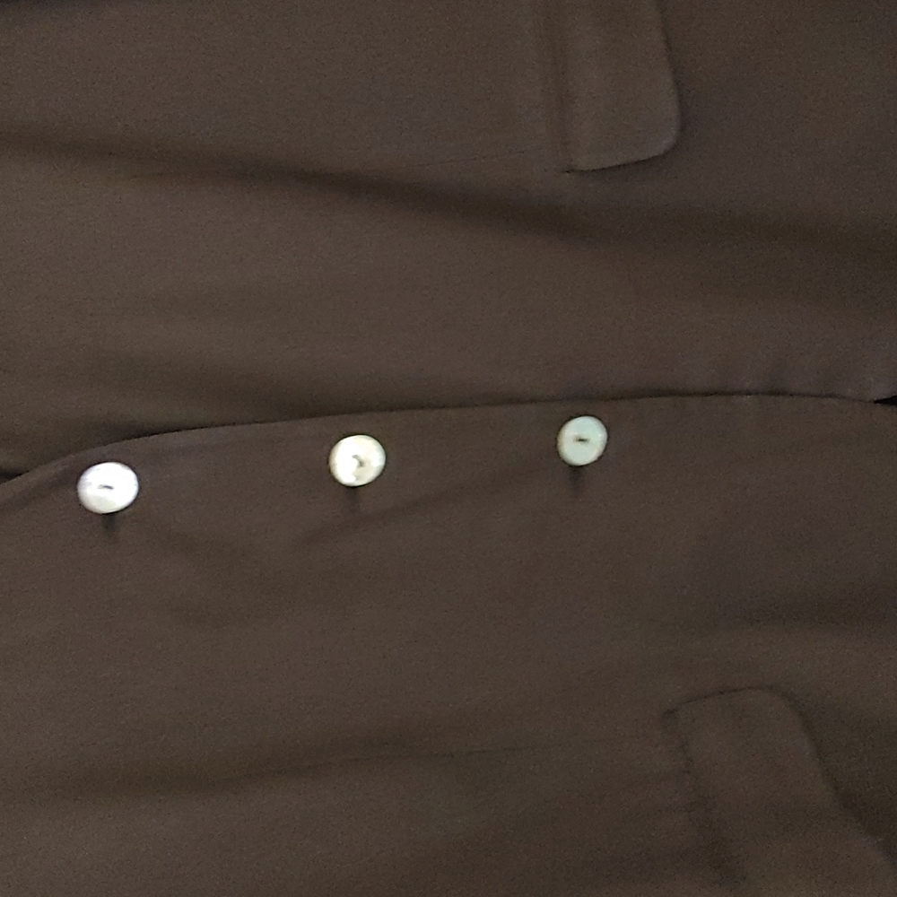 Plus size (22) Black Blazer with Pearl Buttons by Kathryn Deene - Picture 3 of 6